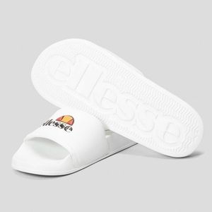 White Ellese Fillipo Slides